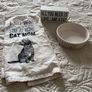 Cat Mom Gift set